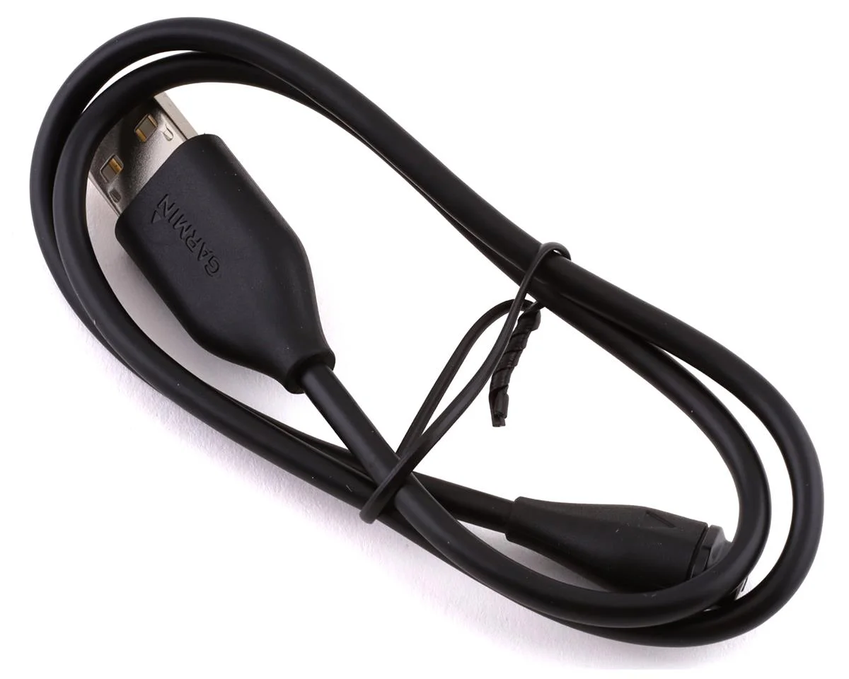 Garmin Charging/Data Cable (Black) (For Garmin Watches)